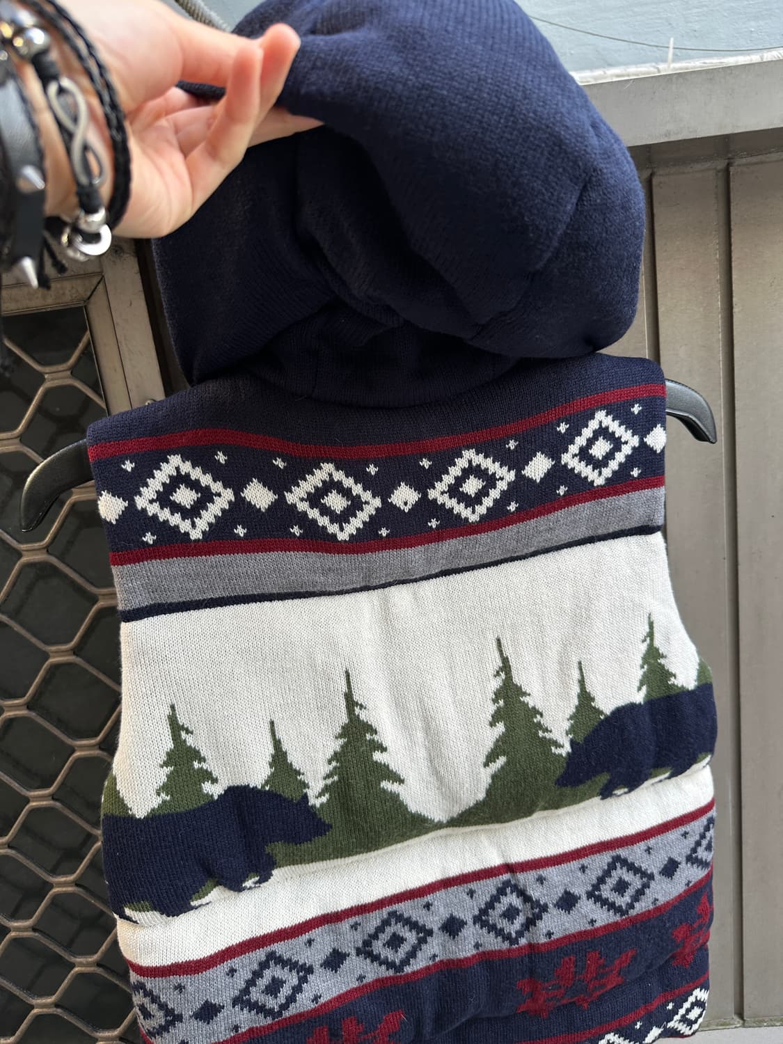 JEEP duckdown  nordic padding vest  상품이미지7