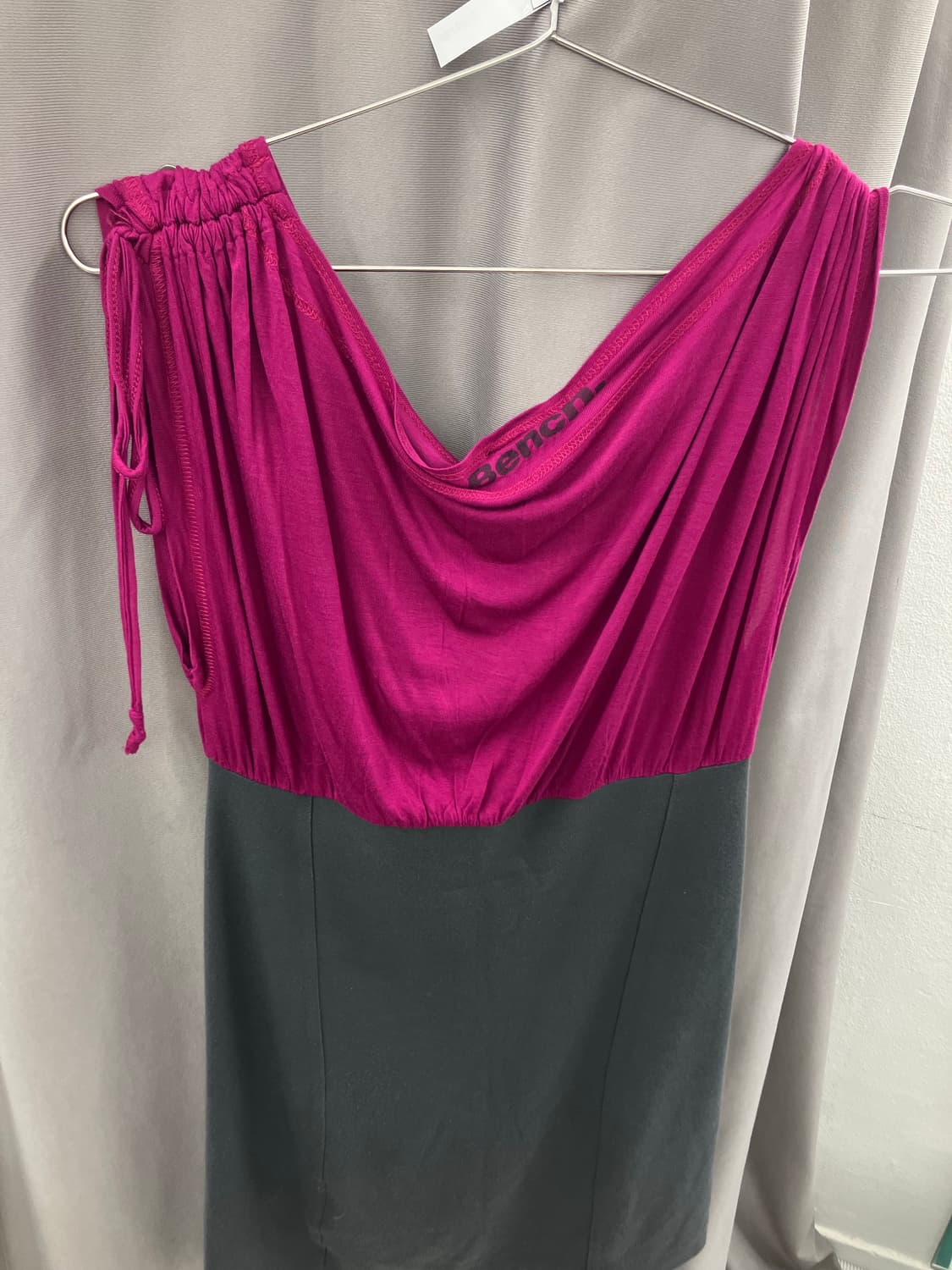 드레이프넥 미디 원피스  상품이미지3