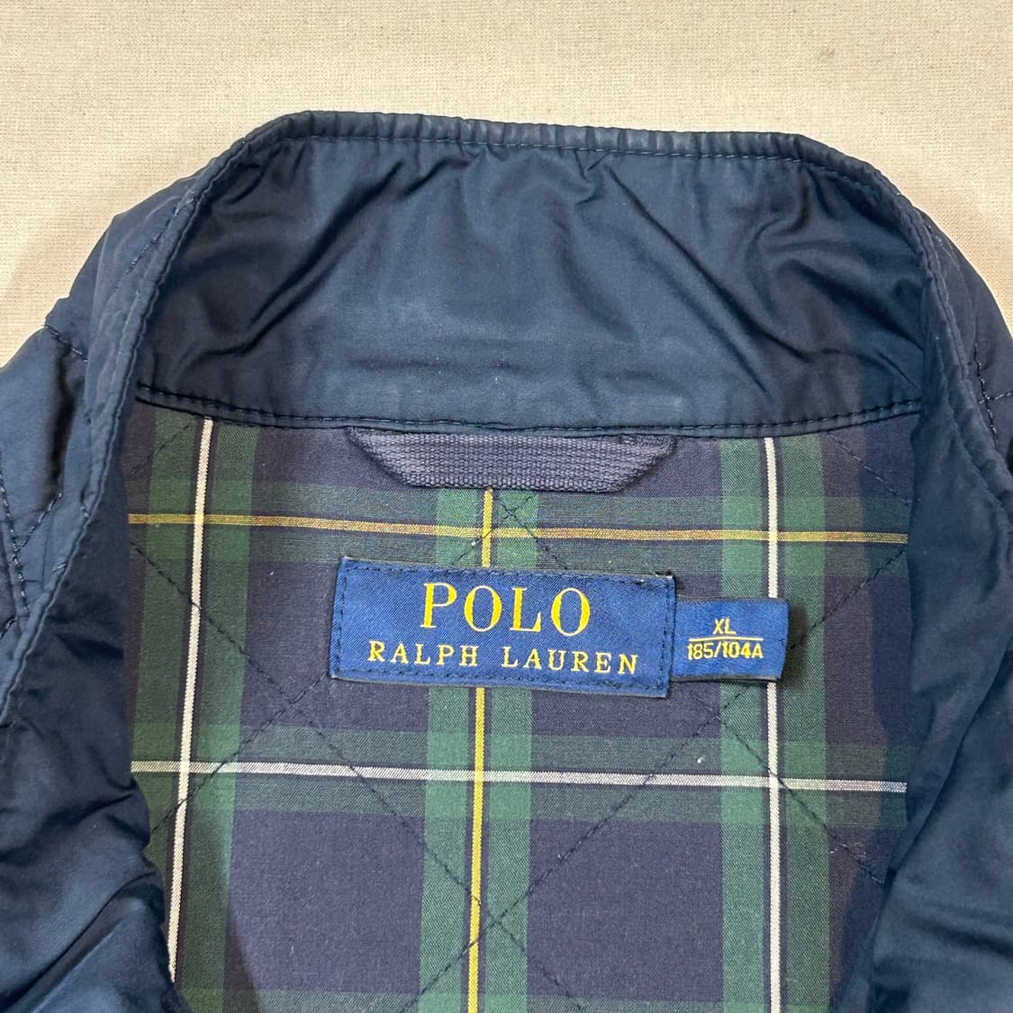 XL) 폴로 랄프로렌 네이비 퀼팅 자켓 상품이미지8