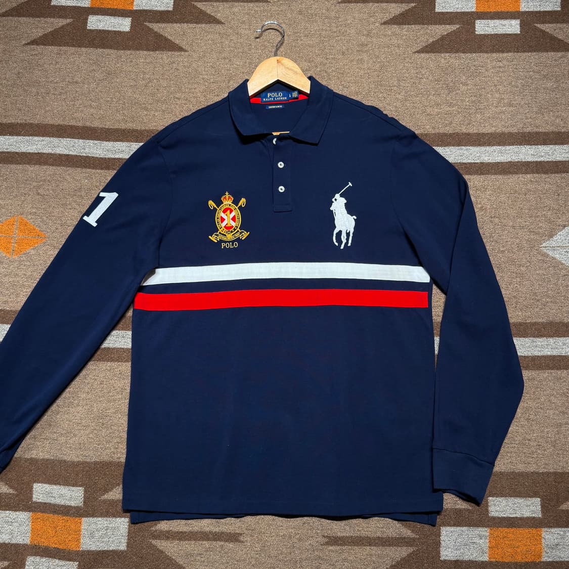 폴로랄프로렌 빅포니 긴팔 카라티 L 상품이미지1