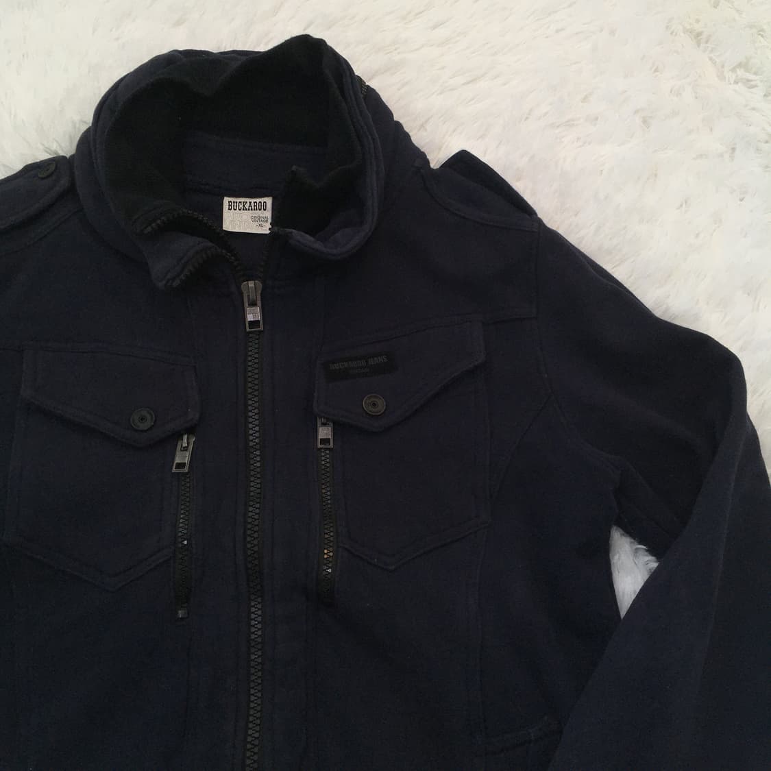 빈티지 버커루 투집업 터틀넥 y2k 스트릿 갸루 펑키 일본빈티지746 상품이미지3