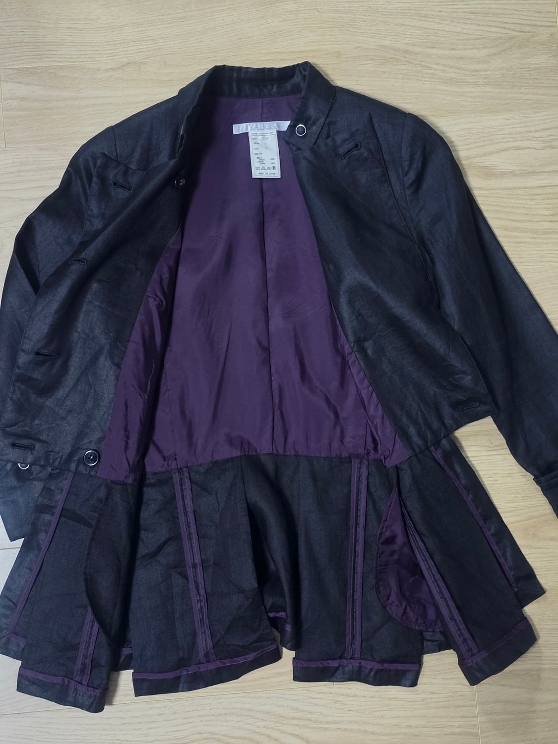 YAECA 야에카 모시 큐프라 자켓 S 상품이미지7