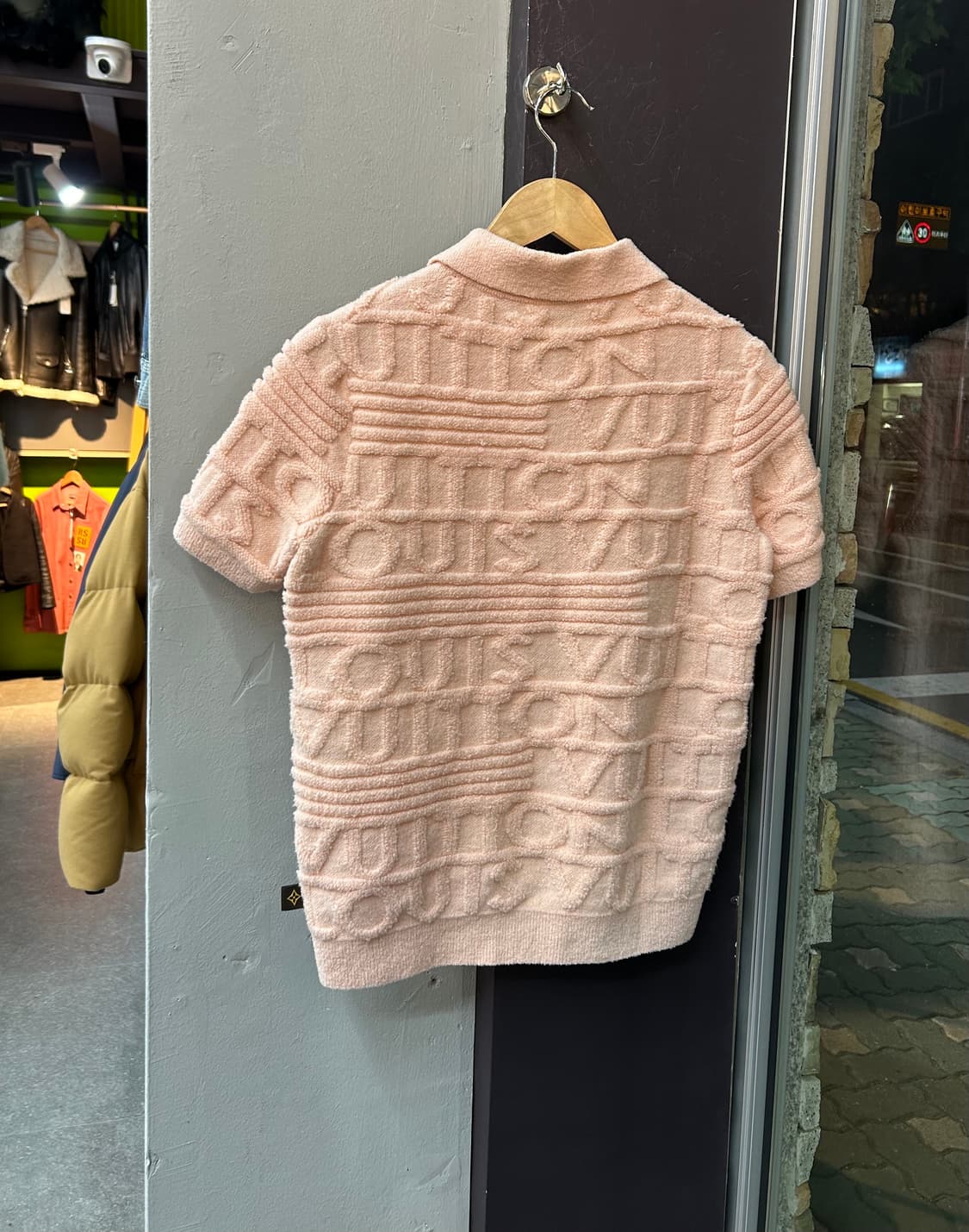 S/ 루이비통 텍스처드 테리 폴로 니트 상품이미지7