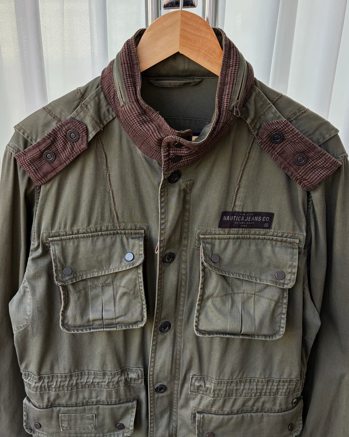 [L]NAUTICA JEANS 노티카 밀리터리 야상 자켓 상품이미지5