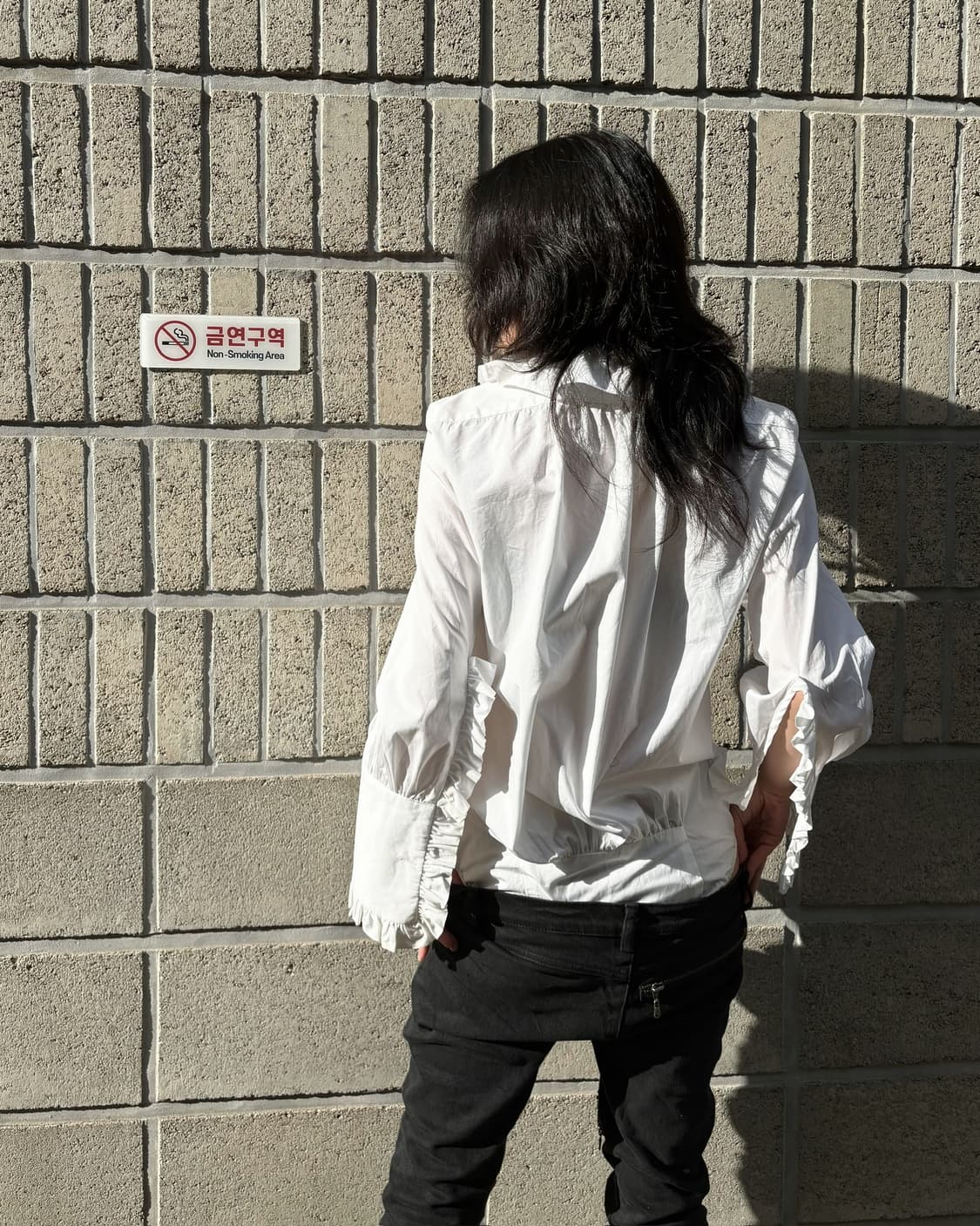 디스퀘어드 프릴 셔츠 오픈 바디수트 상품이미지7