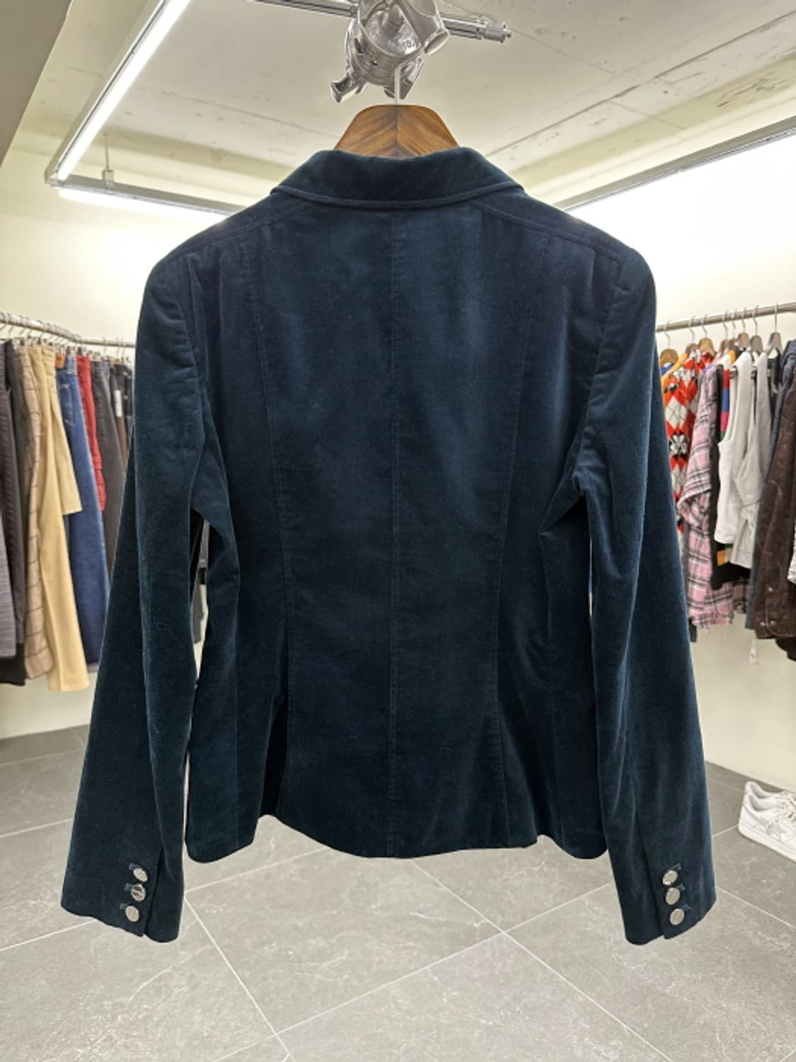 COURREGES 벨루어 비스포크 재킷 (M~L) 상품이미지7