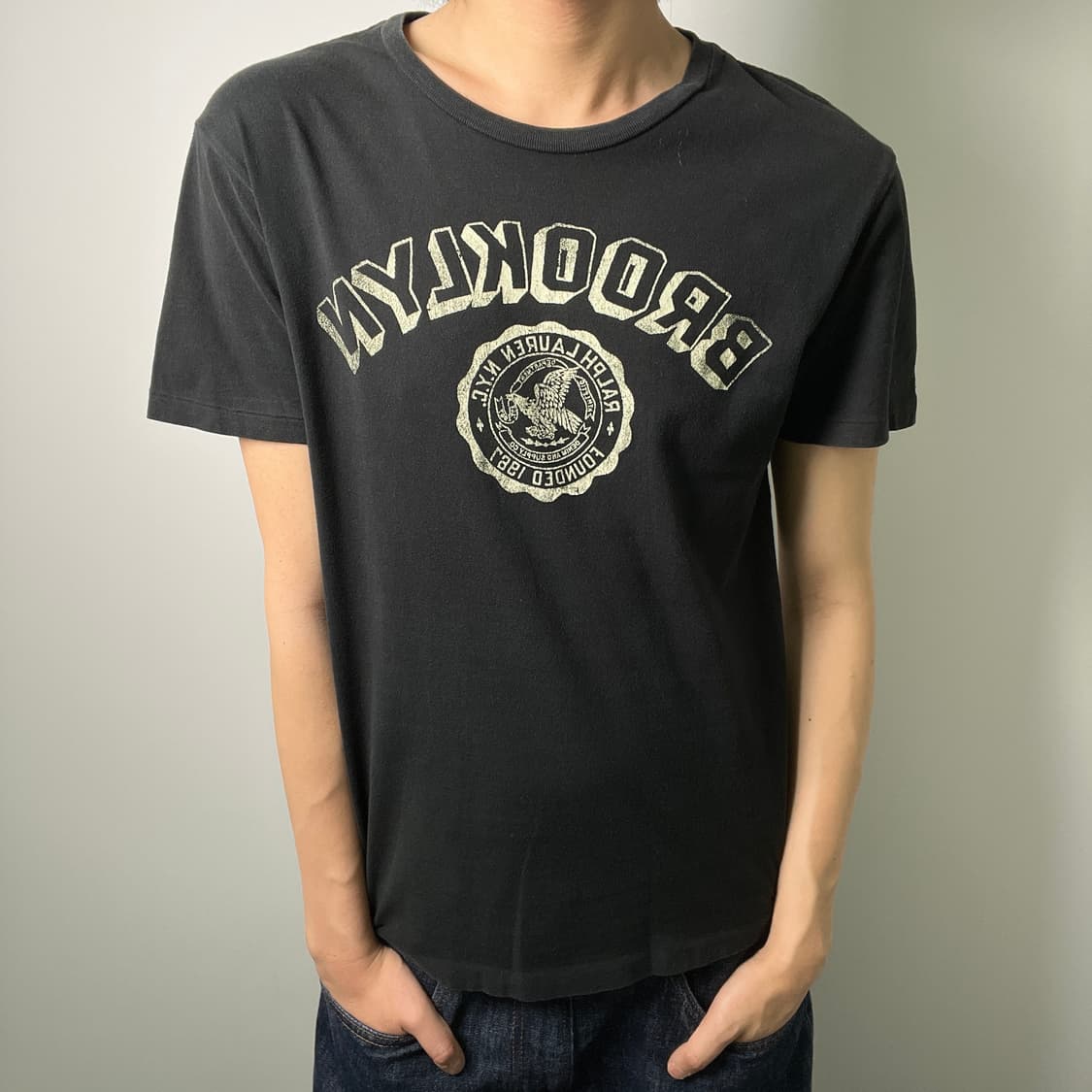 데님 앤 서플라이 랄프로렌 그래픽 반팔 티셔츠 S 상품이미지3