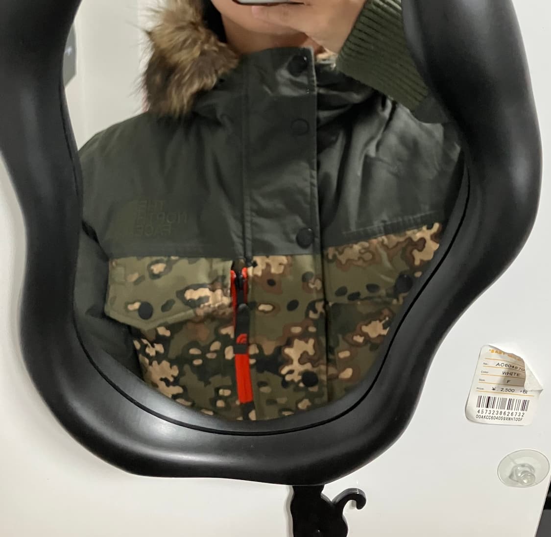 노스페이스 카모 하이벤트 퍼 다운 패딩자켓 상품이미지3