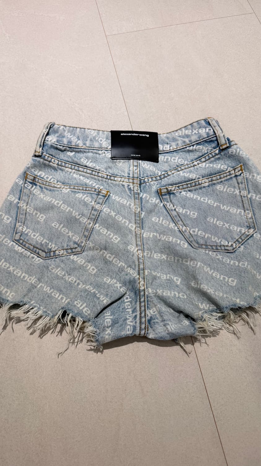 알렉산더왕 바이트 반바지 연청 25 상품이미지2