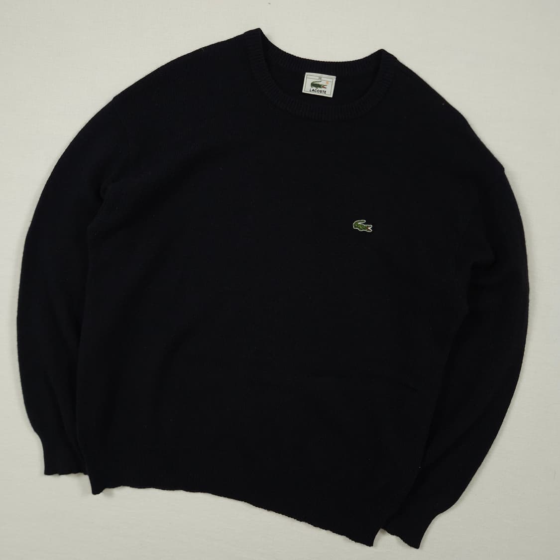 L(100)라코스테 크루넥 니트 네이비 상품이미지2