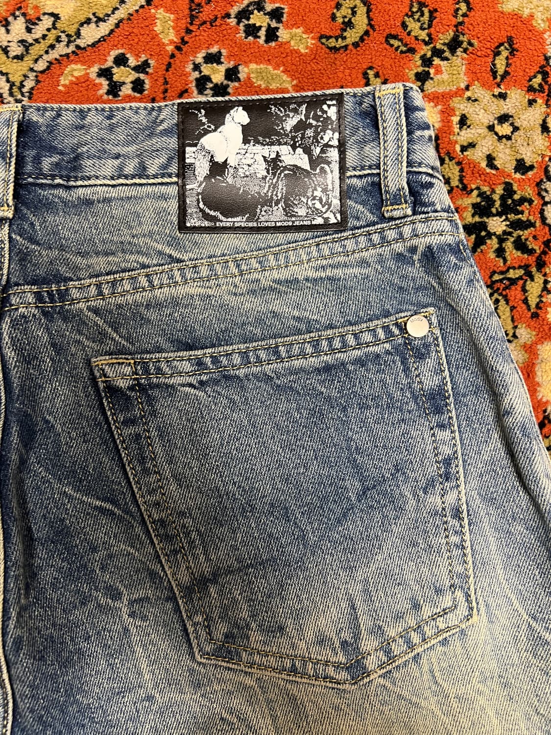 [30] 모드나인 턴미온 MOD7W 데님 팬츠 30 상품이미지6