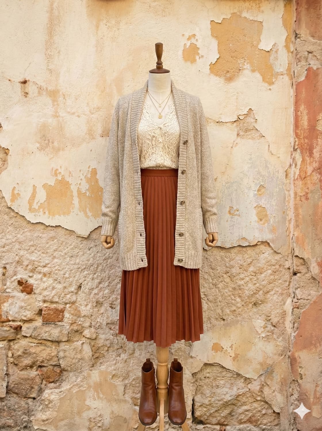 로렌 랄프 로렌 래빗헤어 롱 가디건 상품이미지2