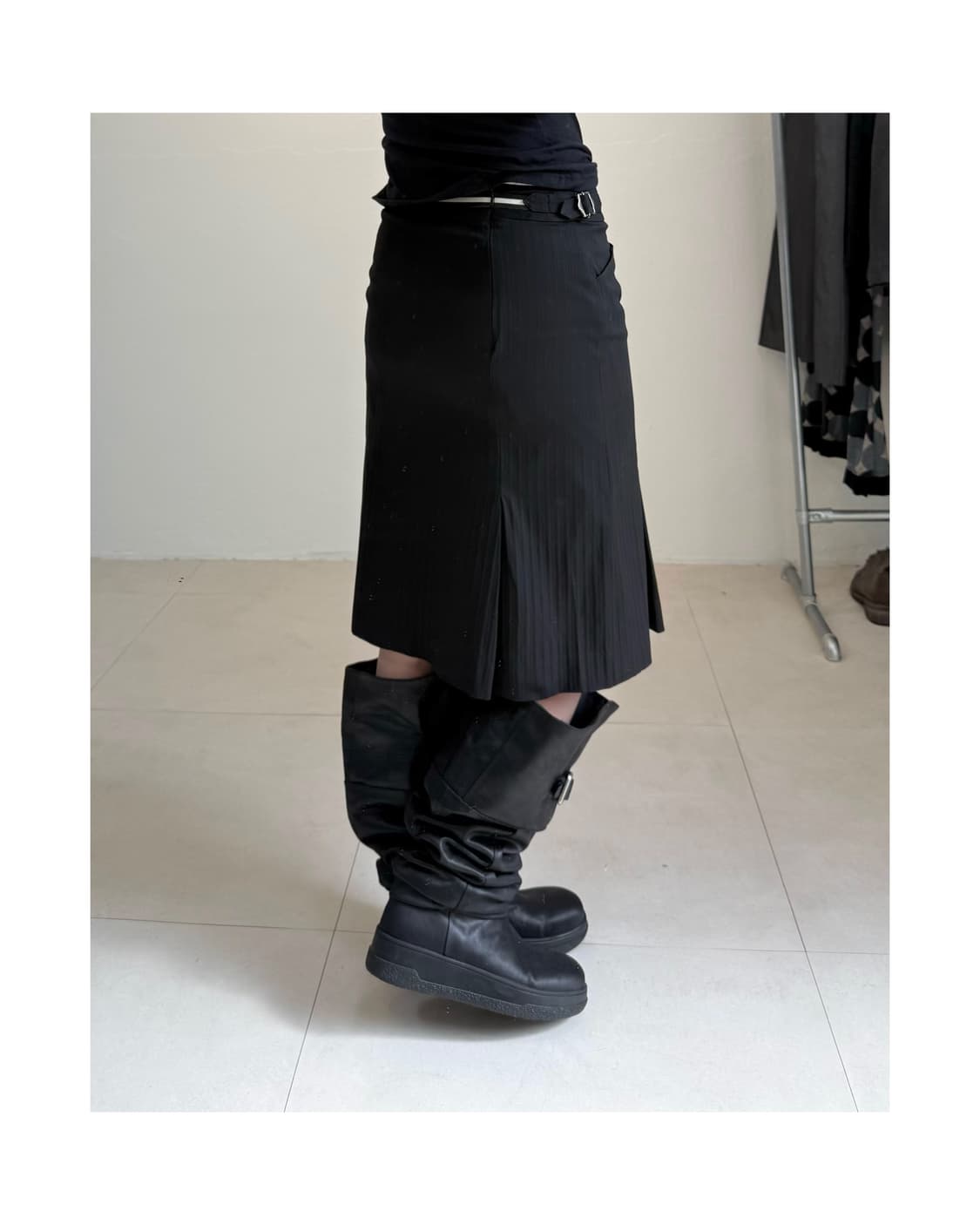 Icb 미디 스커트 상품이미지2