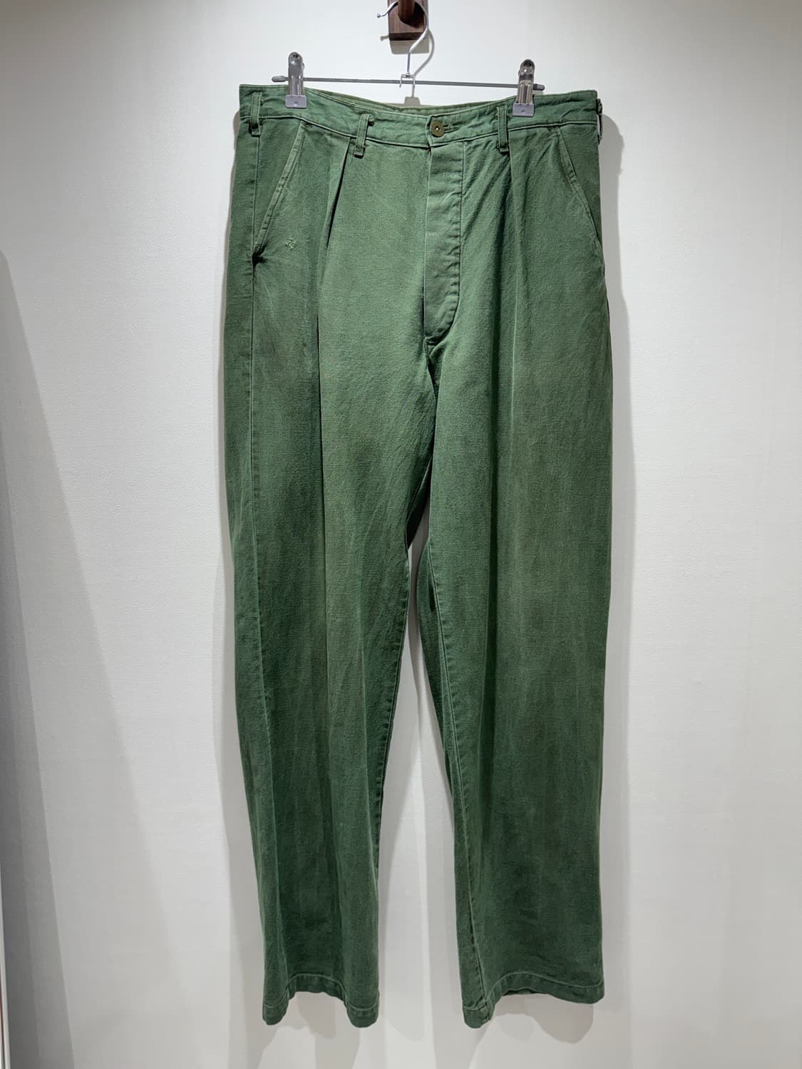 70s 스웨덴군 퍼티그 팬츠 상품이미지1