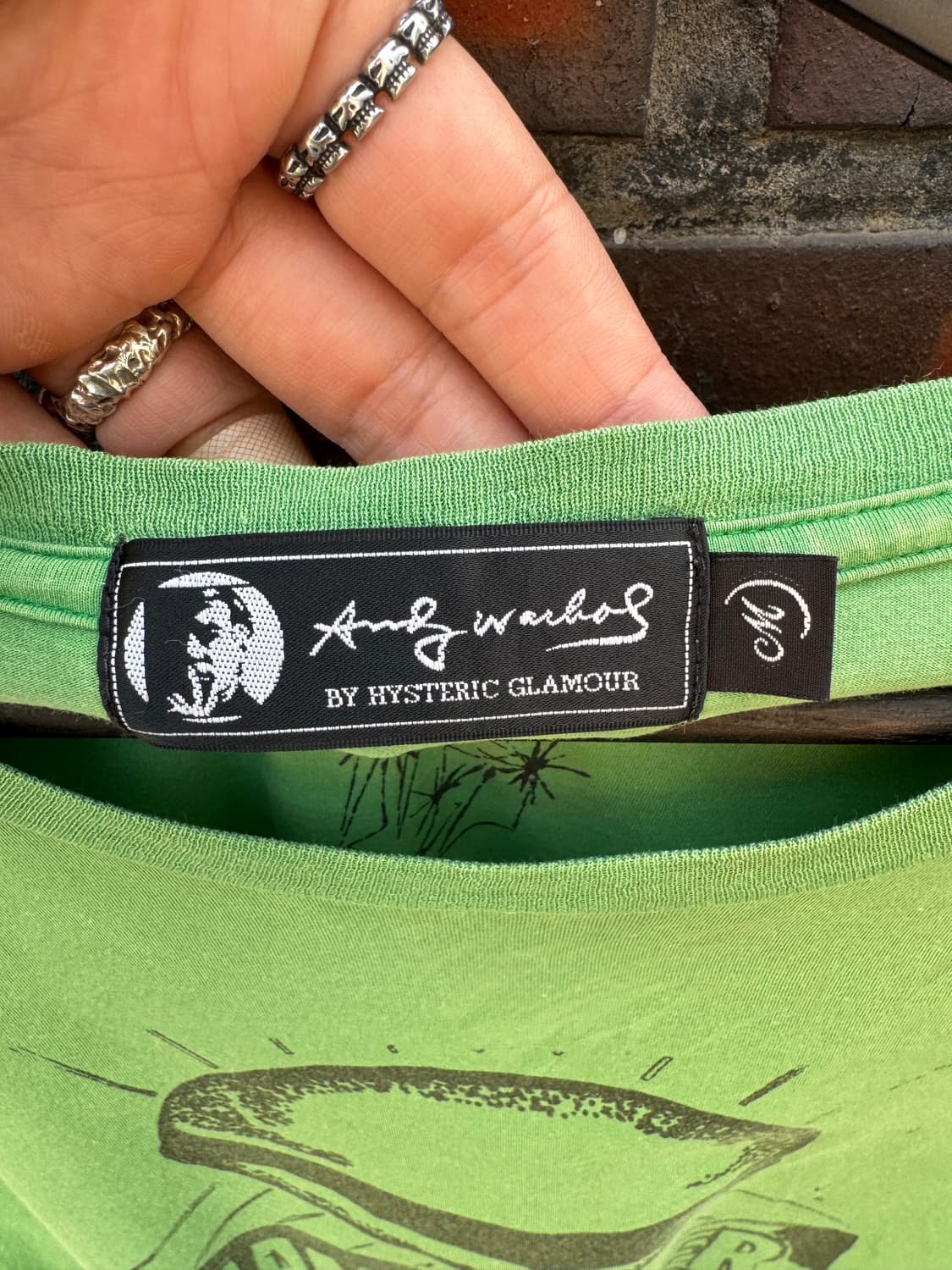 히스테릭글래머 앤디워홀 그래픽 롱슬리브 상품이미지4