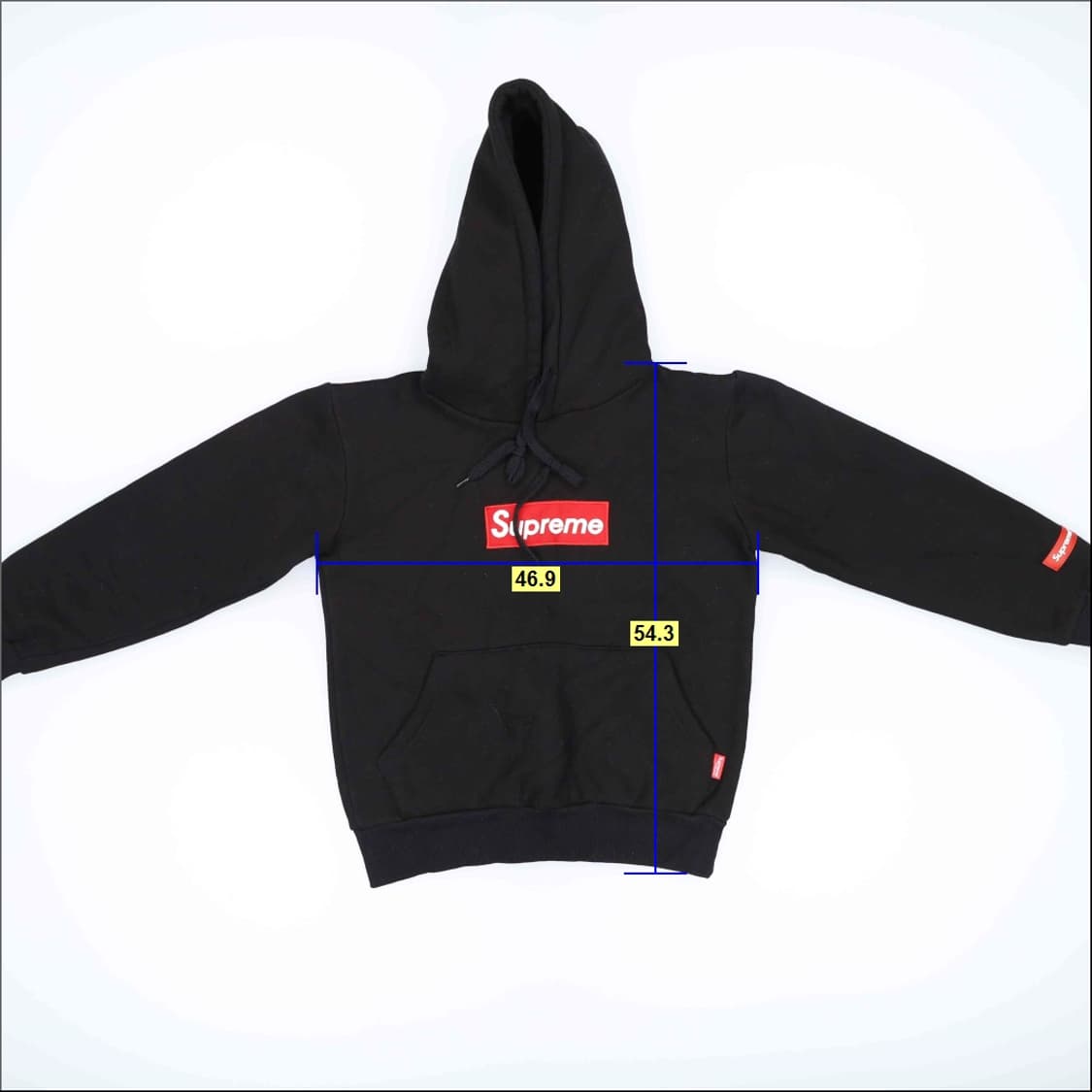 [S] S패치 여성 블랙 후드티 1231H1 상품이미지5