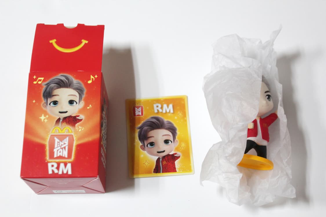 맥도날드 해피밀 BTS RM 피규어 방탄소년단피규어 RM피규어 알엠피규어 상품이미지2