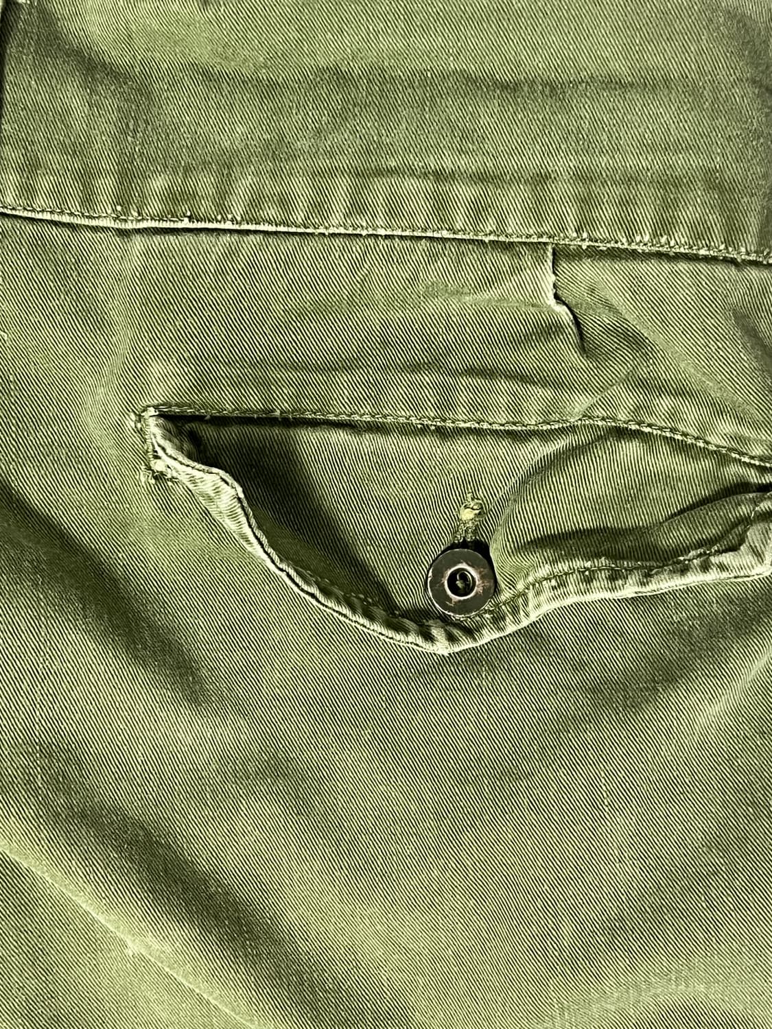 1950s 캐나다군 밀리터리 팬츠 올리브 그린 상품이미지8