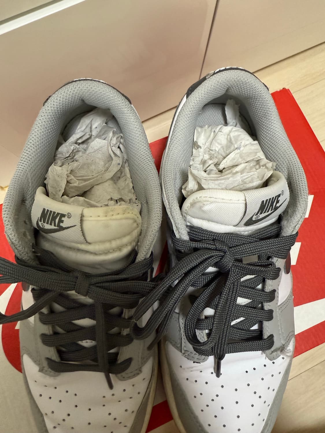 나이키 덩크 로우 스모크 그레이 245 상품이미지3