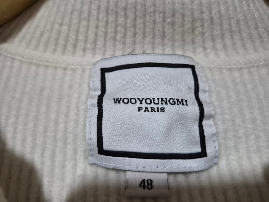 Wooyoungmi 우영미 화이트 니트 하프집업 (48) 상품이미지8