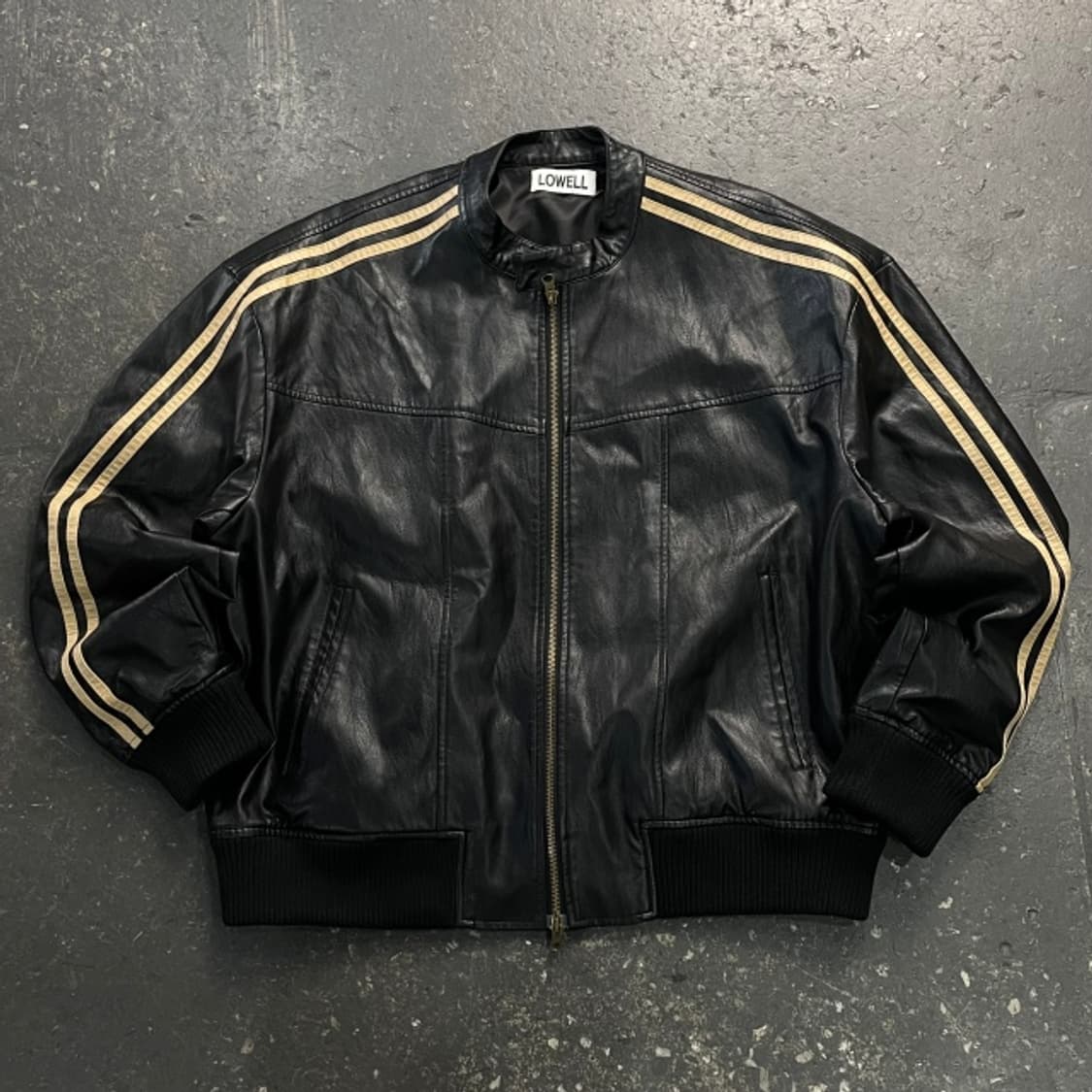 100 빈티지 레이싱 레더자켓 상품이미지1