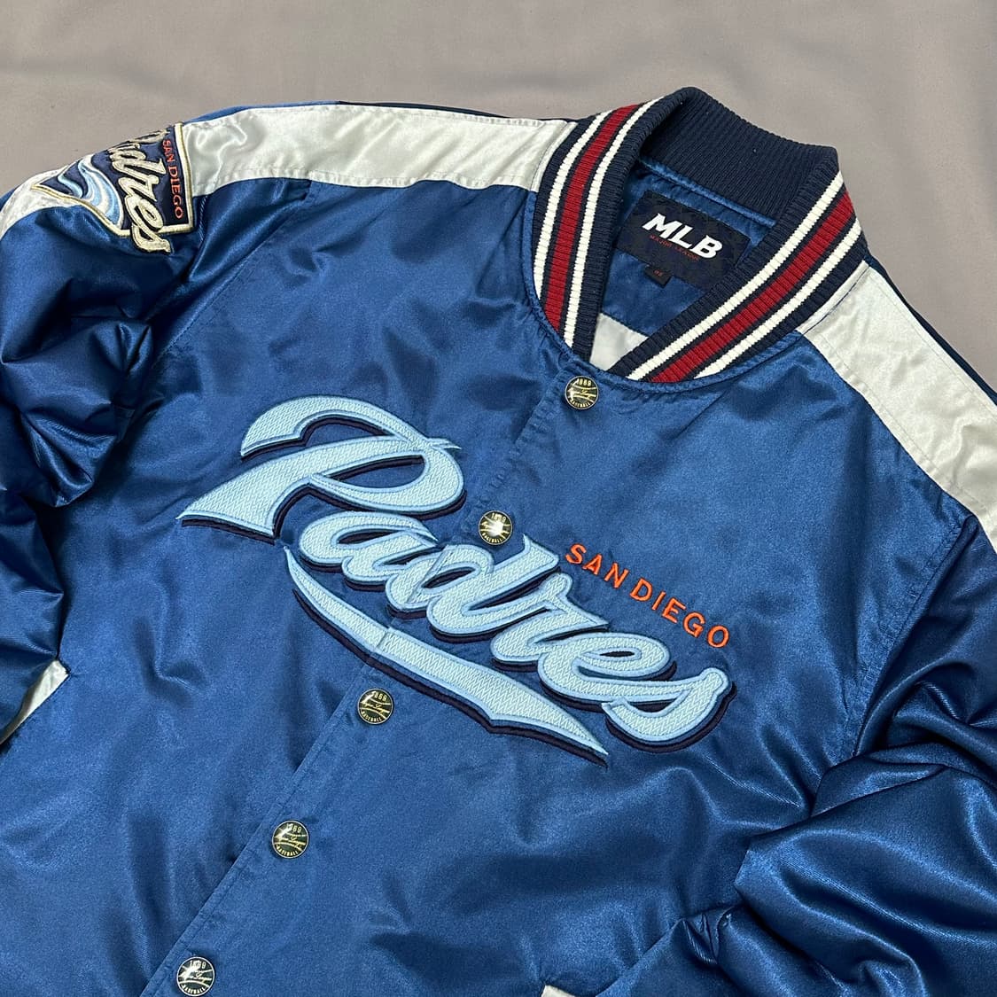 MLB 00s 샌디에이고 파드리스 새틴 야구점퍼 95 상품이미지4