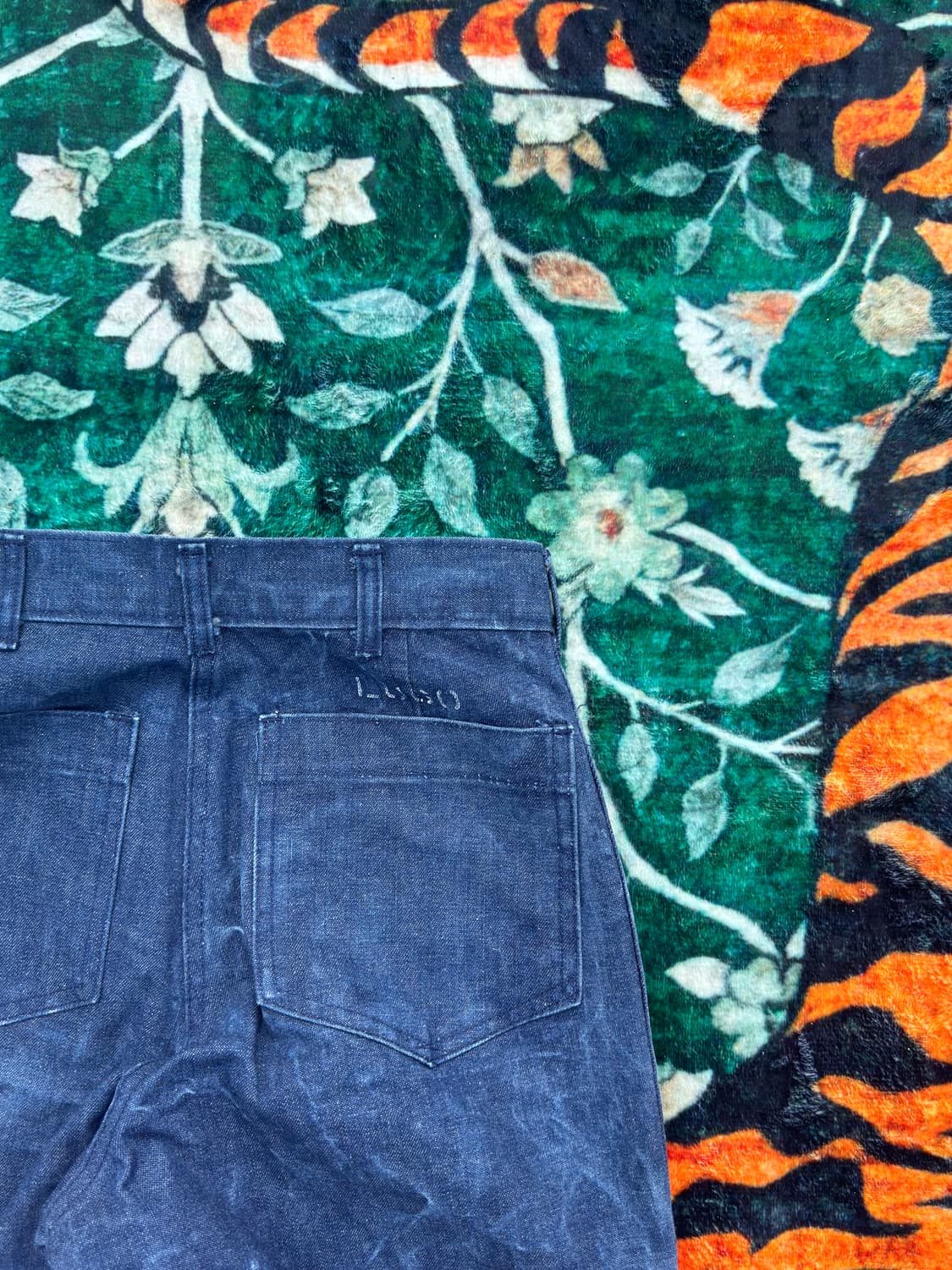80s USN denim utility pants (28R) 상품이미지7