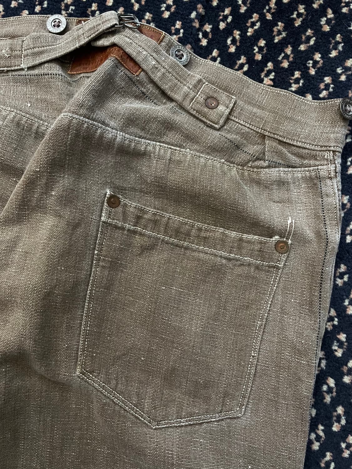 Joe Mccoy 1870s Work pants 상품이미지8
