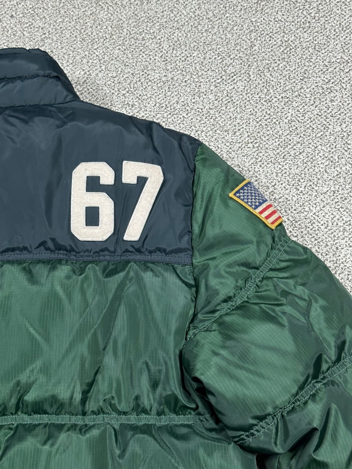 폴로 성조기 패딩 덕다운 L사이즈 상품이미지6