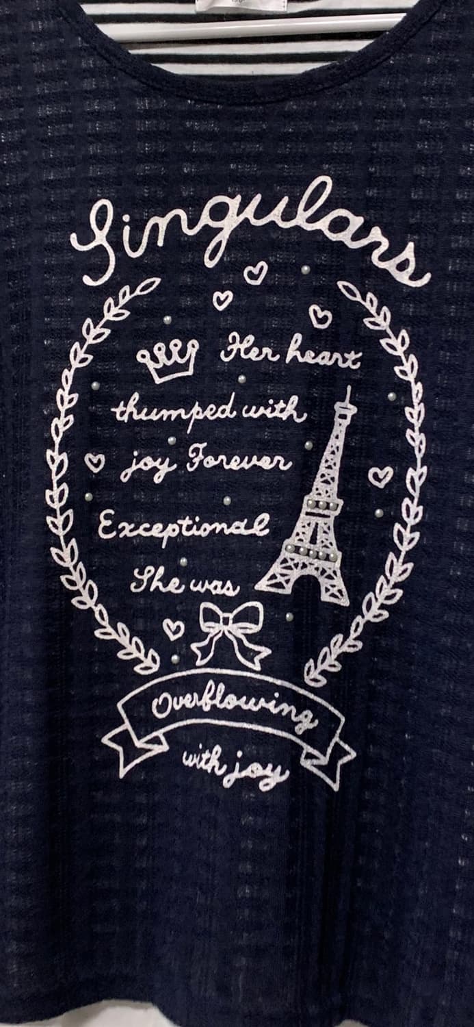 네이비 레이어드 롱슬리브 상품이미지2