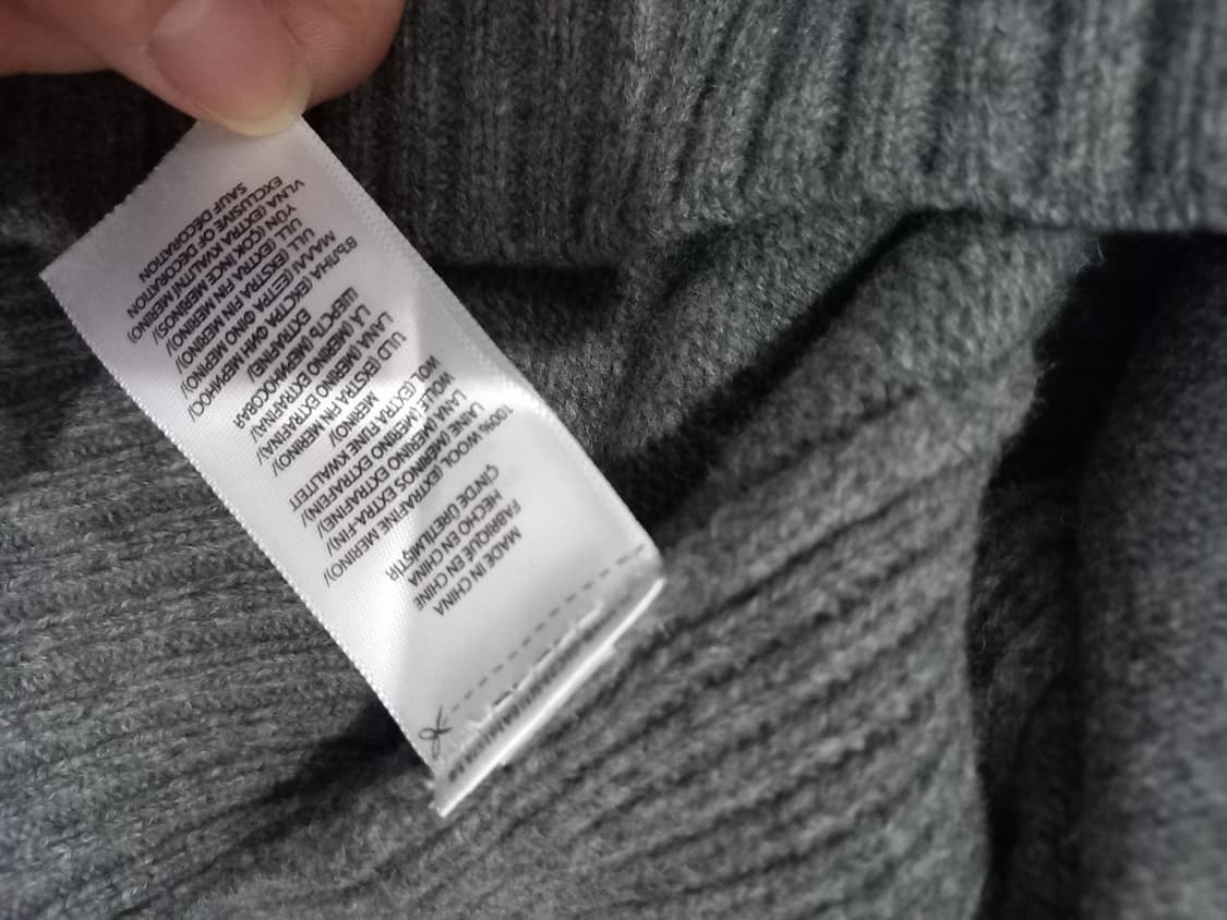 폴로 POLO 빅포니 니트집업 100/L 상품이미지5