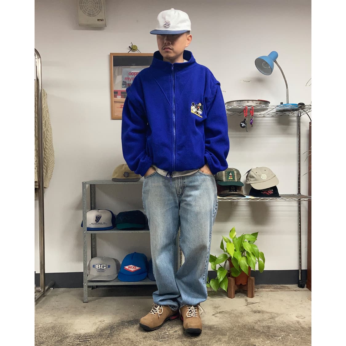 Vintage 미키마우스 플리스 자켓 상품이미지1