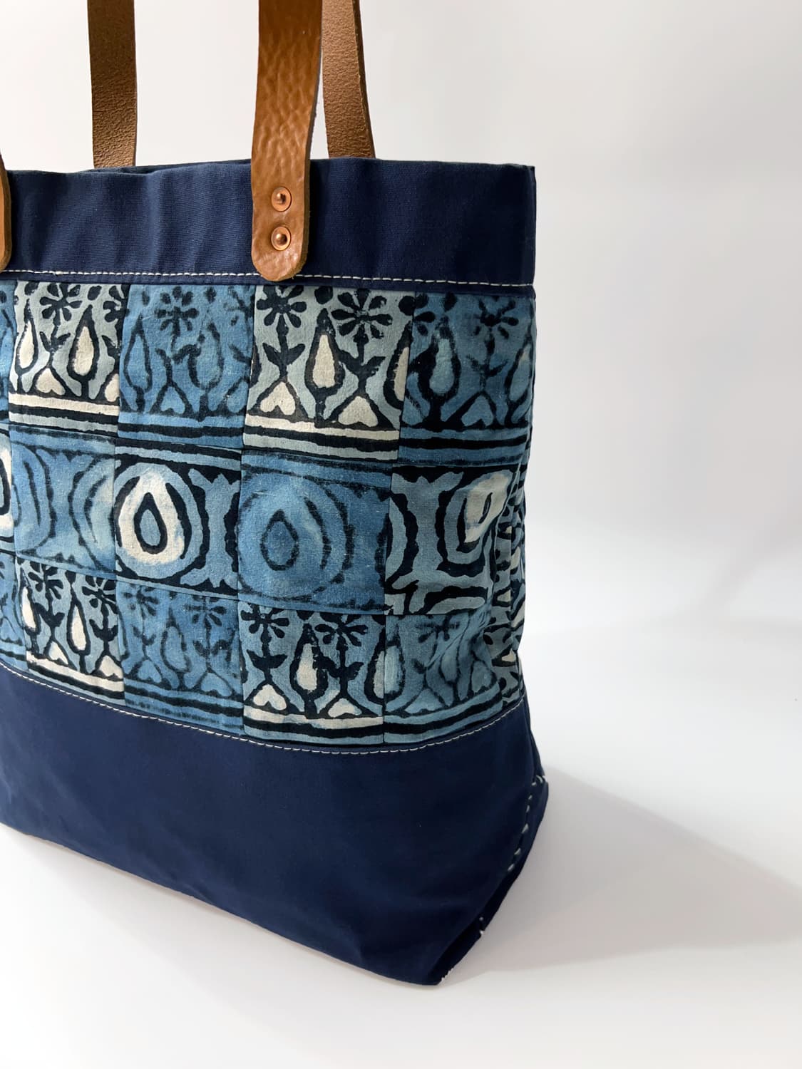 Patchwork Indigo  Shoulder Bag 상품이미지4