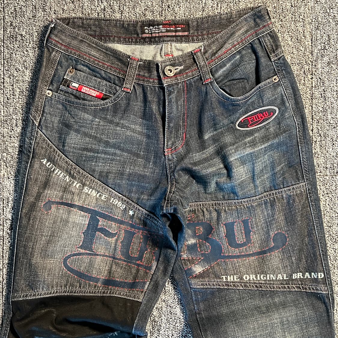 FUBU 후부 빈티지 90‘s 데님 팬츠 상품이미지4