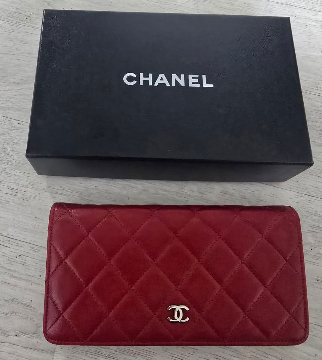 (정품) 샤넬 13번대 램스킨 장지갑 WOC (카드지갑 반지갑 명품 여성 상품이미지1