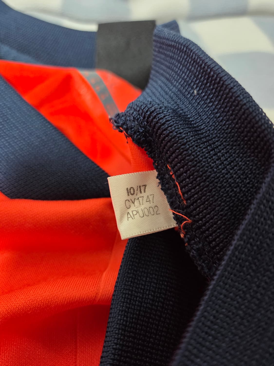 아디다스 GOSHA 고샤 루브친스키 콜라보 사커져지 티셔츠 진오렌지 XL 상품이미지4