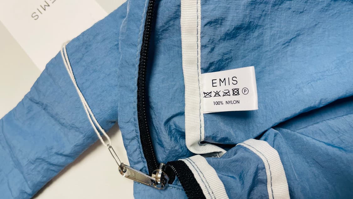 택달린새상품) 이미스 EMIS 나일론 백팩 블루 엄청 가볍고 실용성 굿 상품이미지5