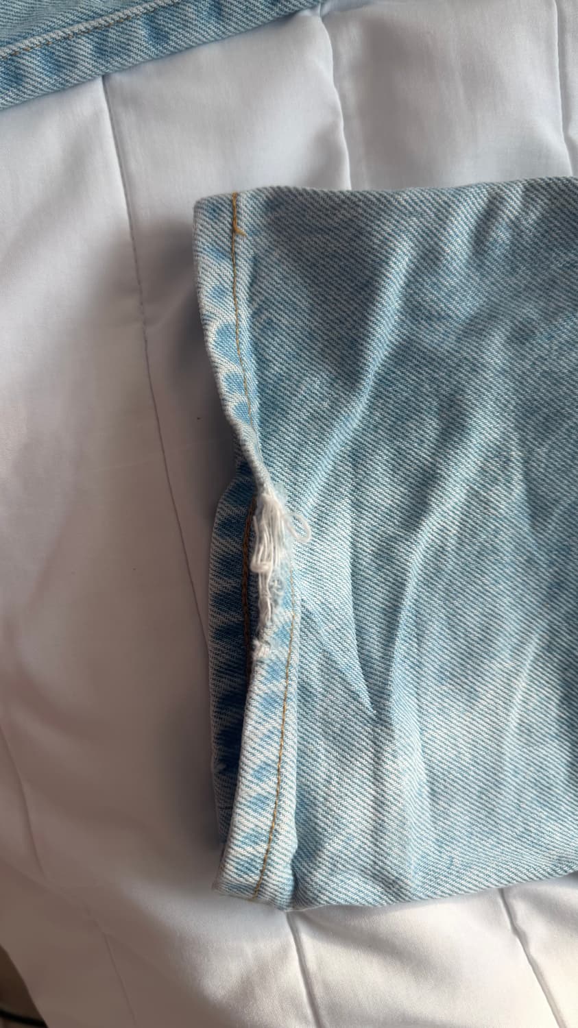 슈프림 레귤러 진 워시드 블루 23FW 34 상품이미지8