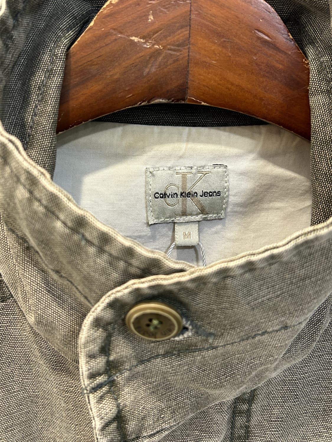 캘빈클라인 진 워싱 밀리터리 필드 자켓 상품이미지3