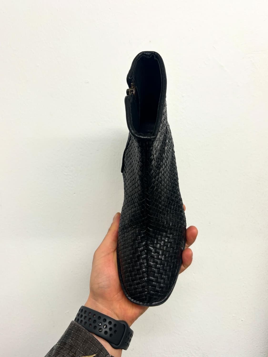 St. Agni 세인트아그니 우븐 레더 부츠 230 상품이미지3