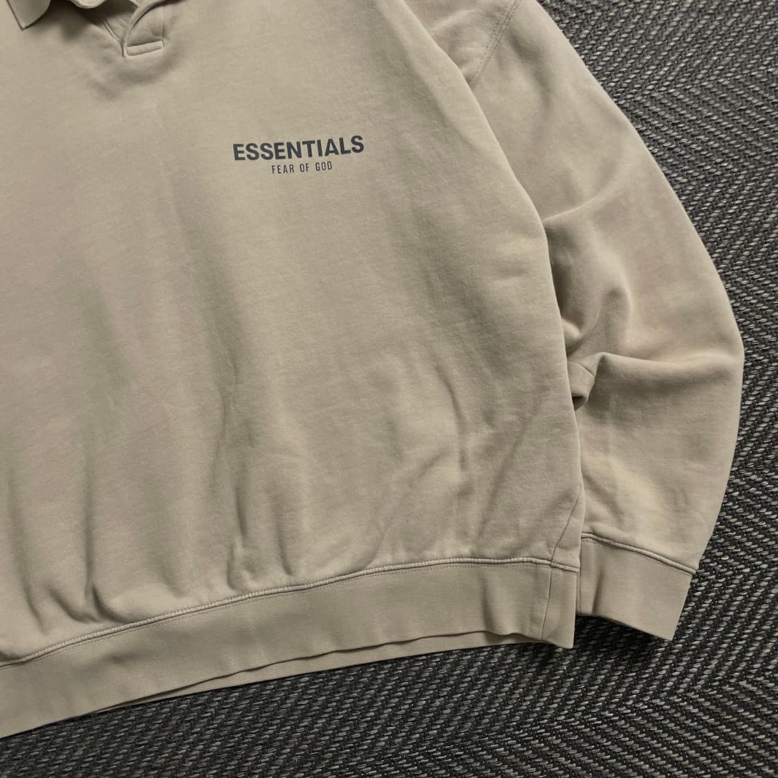 피어오브갓 에센셜 빅로고 박시핏 크림 롱 슬리브o 4142 상품이미지2