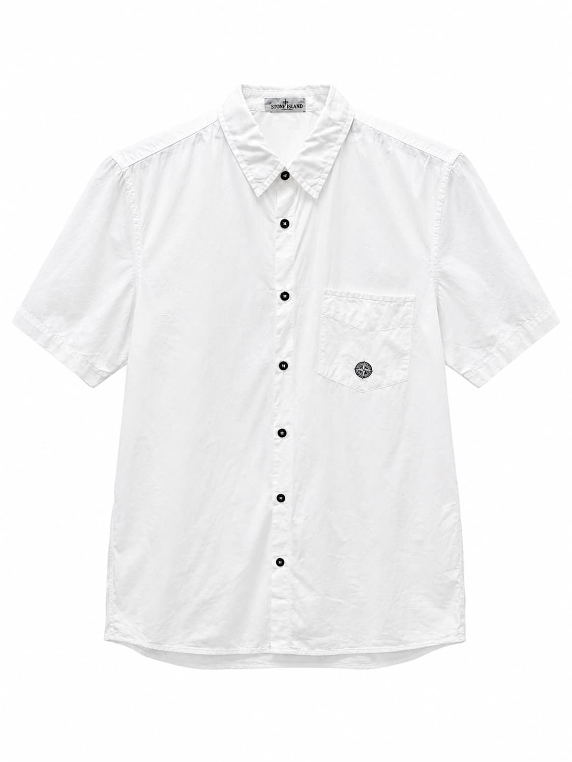 스톤아일랜드 화이트 반팔 셔츠 100 상품이미지1
