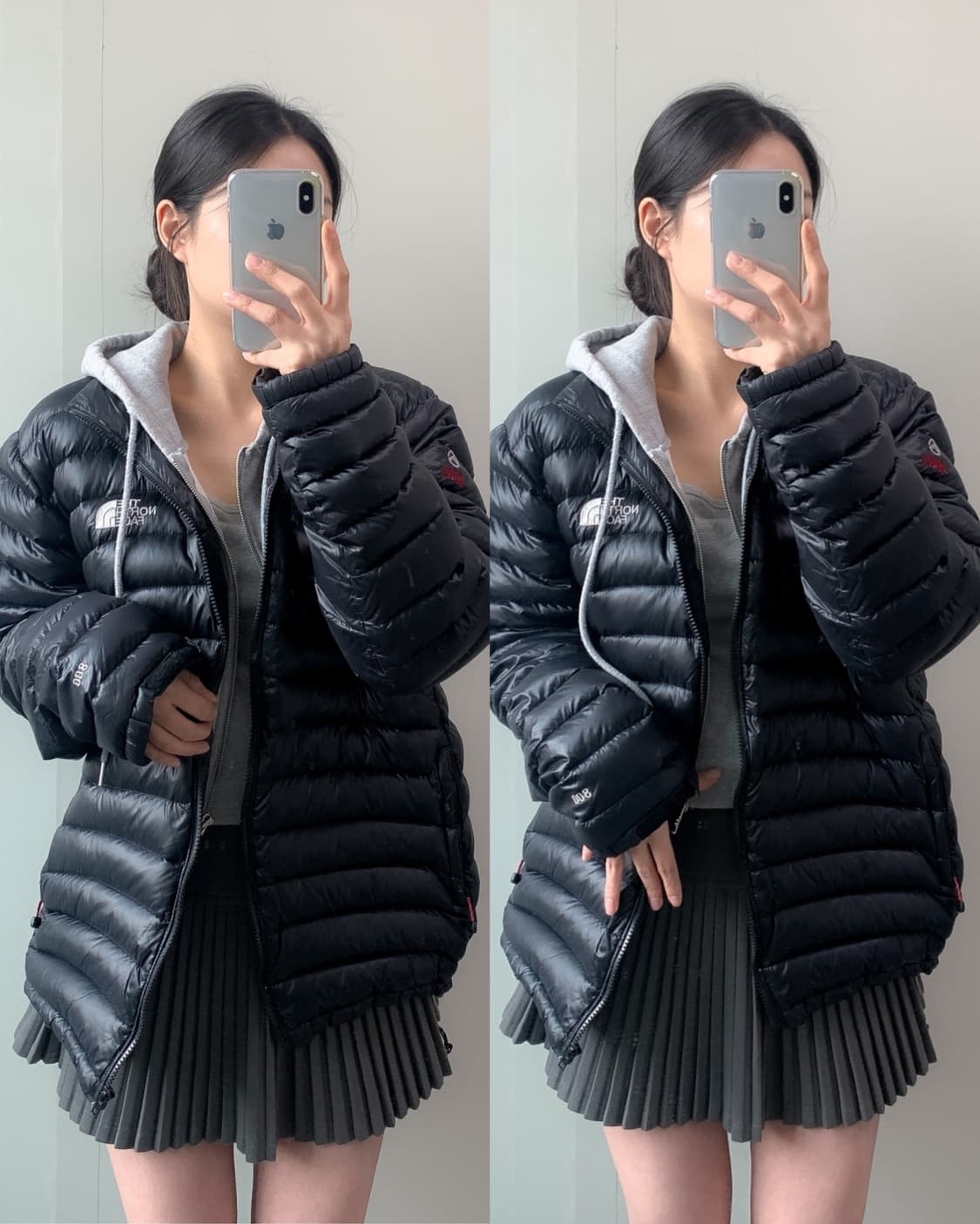 노스페이스 경량 패딩 상품이미지1