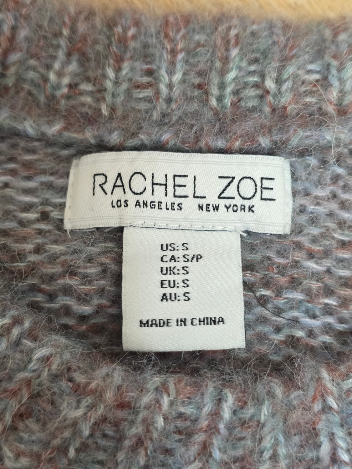 레이첼 조 알파카 블렌드 크롭 니트 상품이미지3