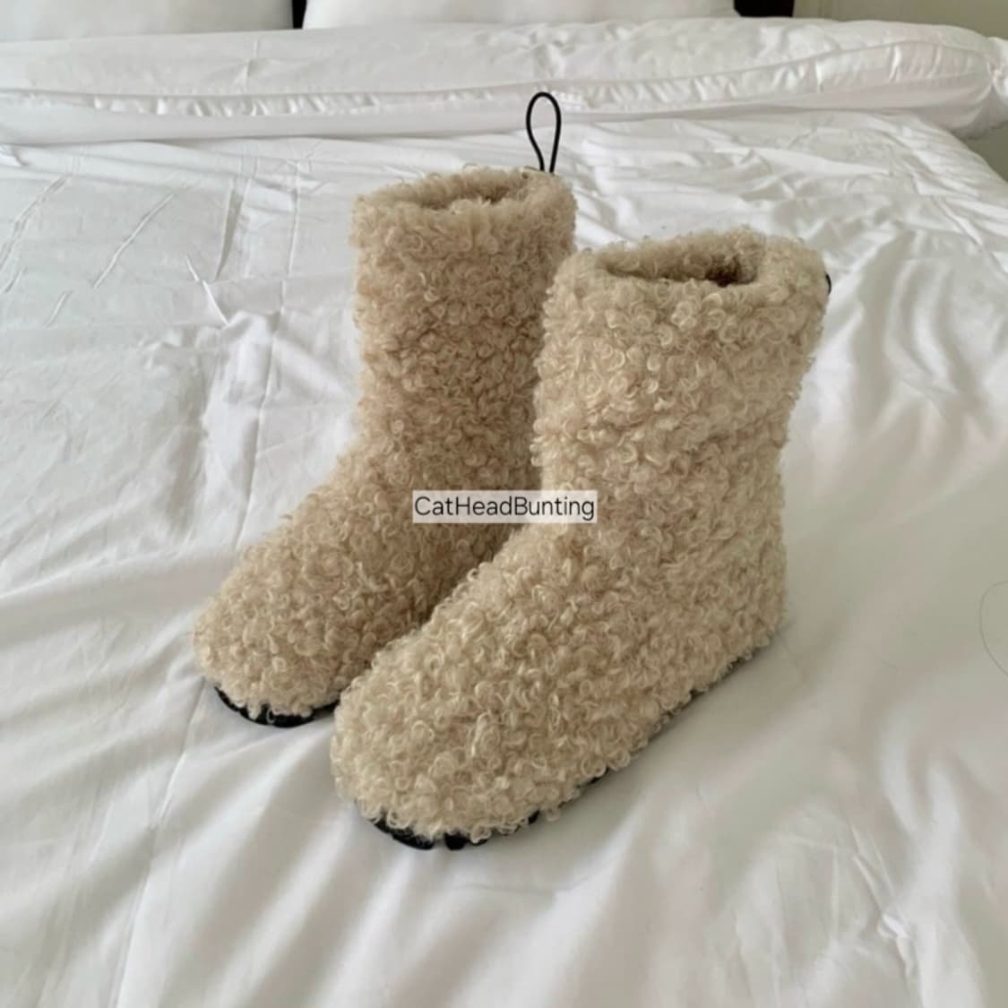 착샷O_시어링 퍼 뽀글이 양털 부츠 상품이미지4