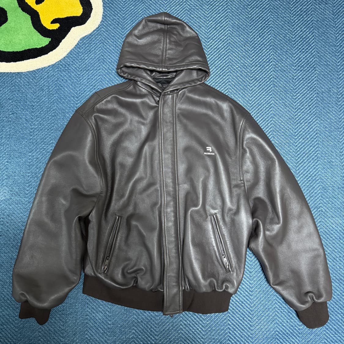 [44]발렌시아가 택시 블루종 후드 자켓 상품이미지1