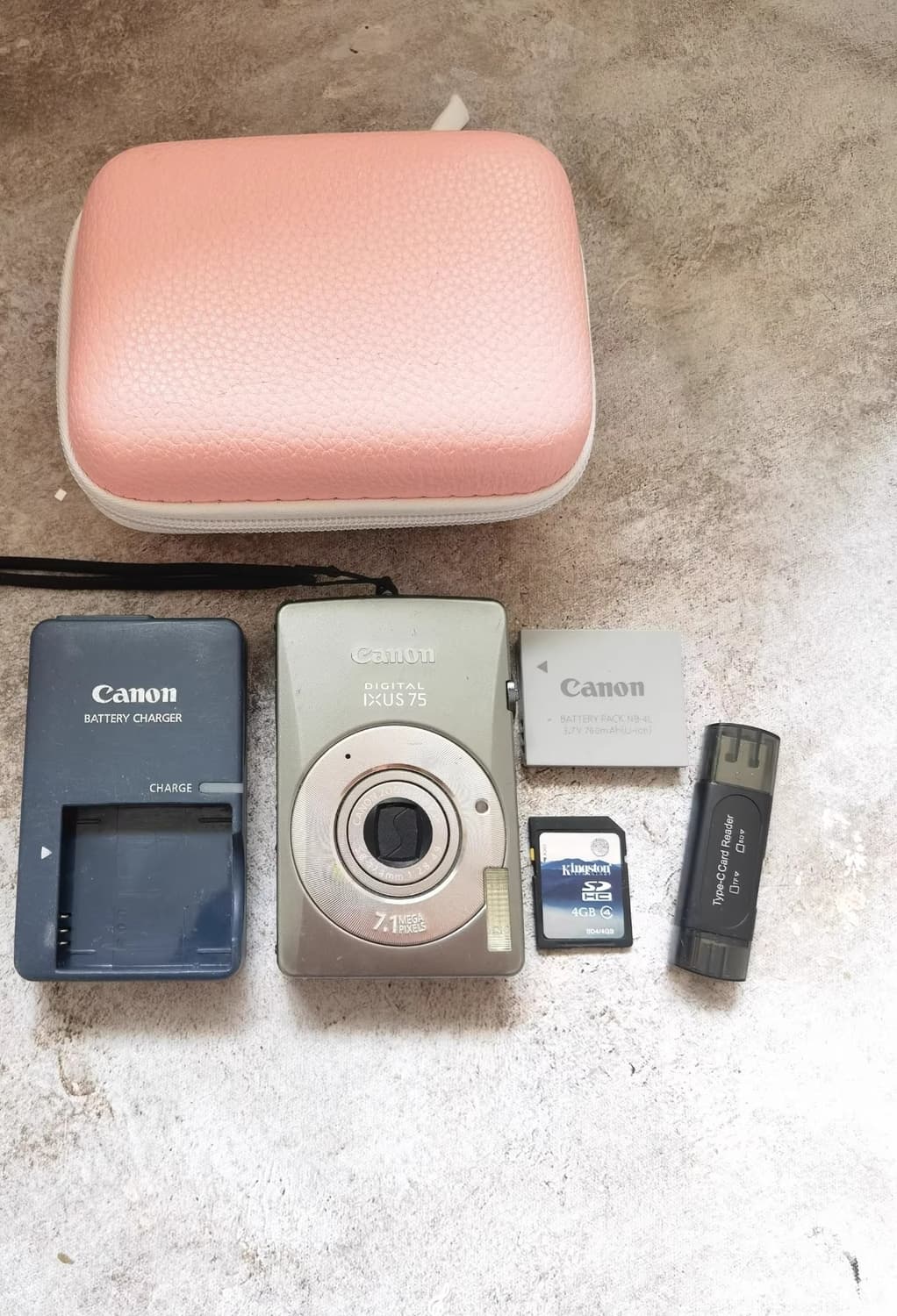 캐논 익서스 75 CANON IXUS 75 빈티지 디지털카메라 디카 상품이미지6