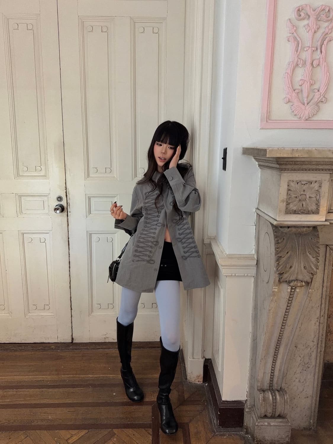 Sip Class 그레이 셔츠 상품이미지3