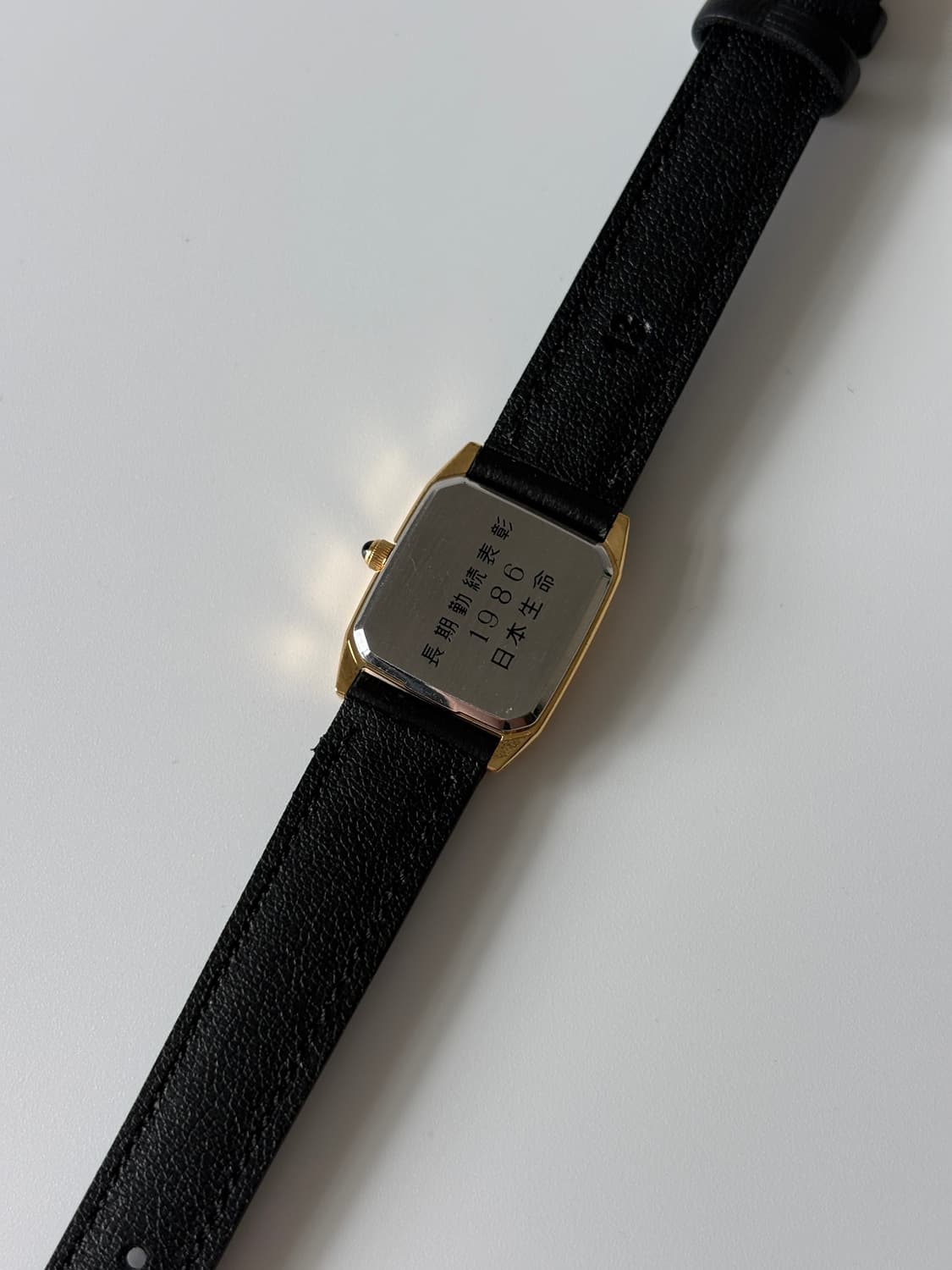 1980년대 CQ 빈티지시계 골드 스퀘어 쿼츠 여성  상품이미지8