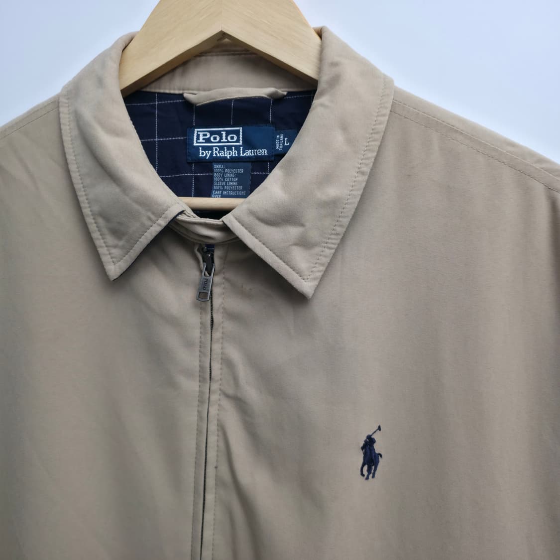 [L] 폴로 랄프로렌 폴리쉘 바이스윙 자켓 베이지 상품이미지4